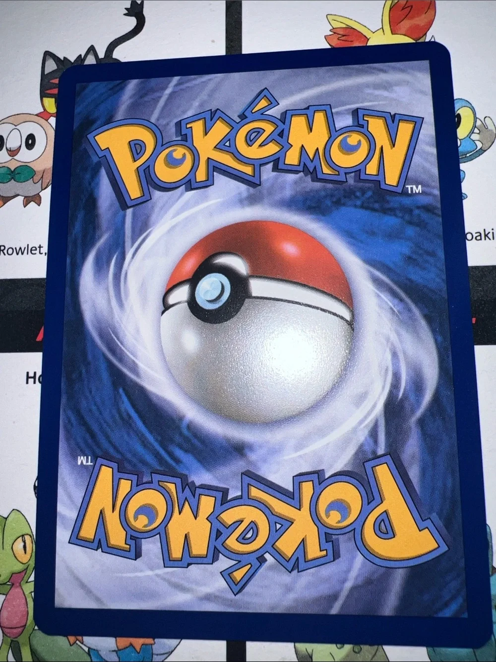 Pokemon Ditto Holofoil Card - Purple, Green, Blue